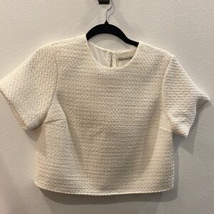 Abercrombie & Fitch Tweed Woven Tee